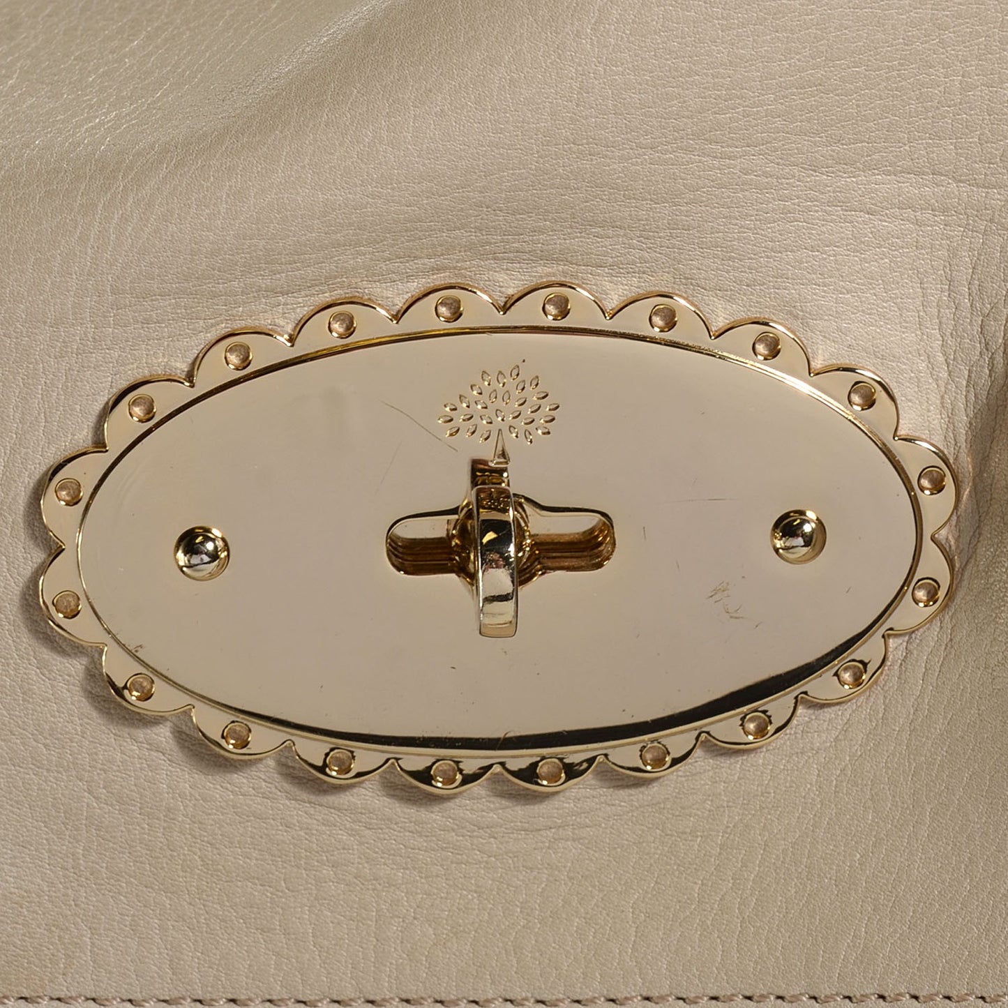 Soft Matte Leather Cookie Bayswater Pebble Beige