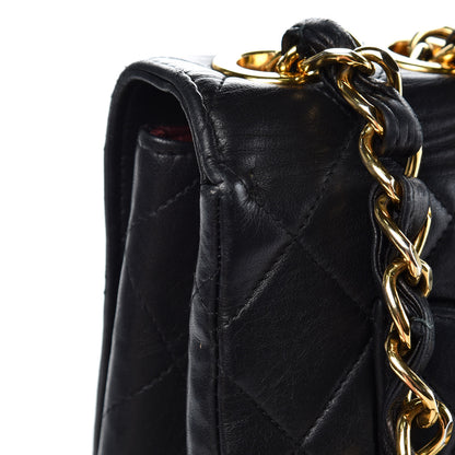 Chanel Lambskin Quilted Jumbo Single Flap Black 10 of 18