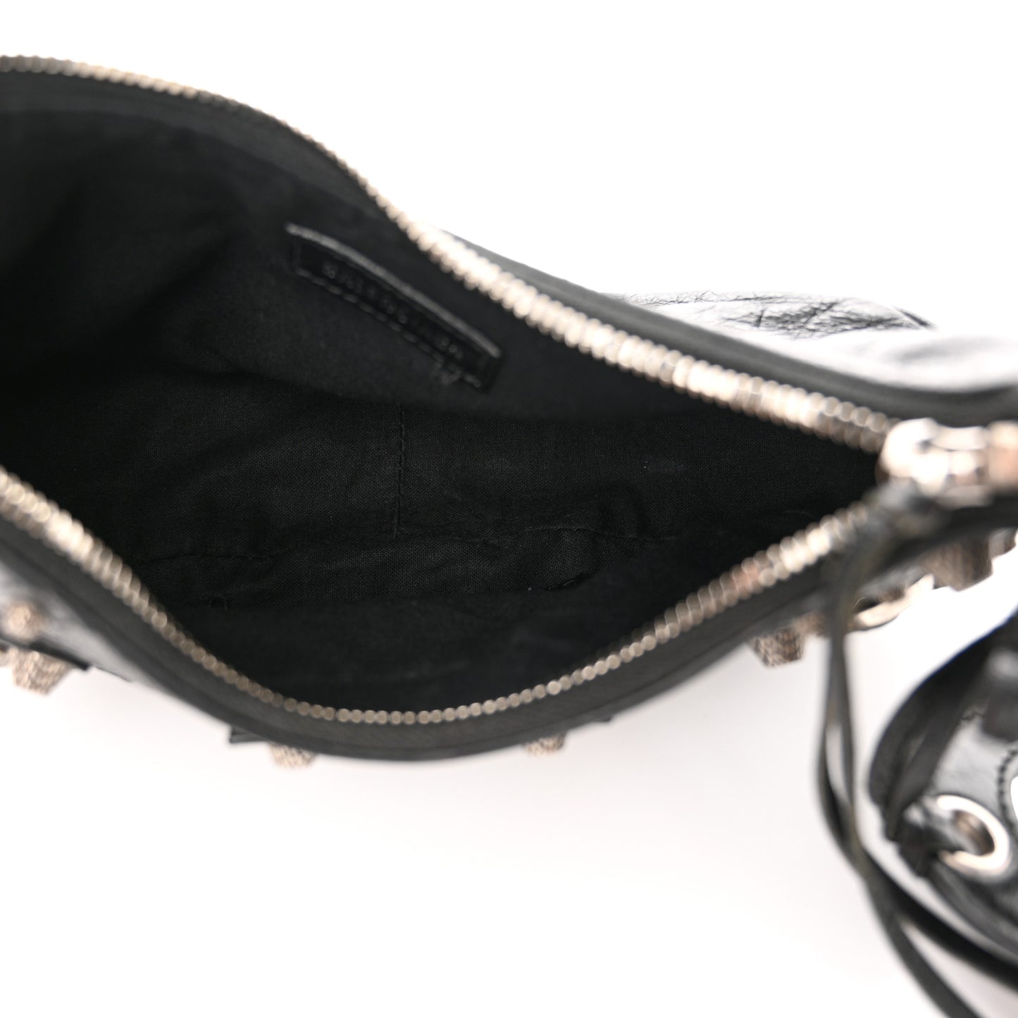 Agneau Arena Le Cagole Shoulder Bag XS Black