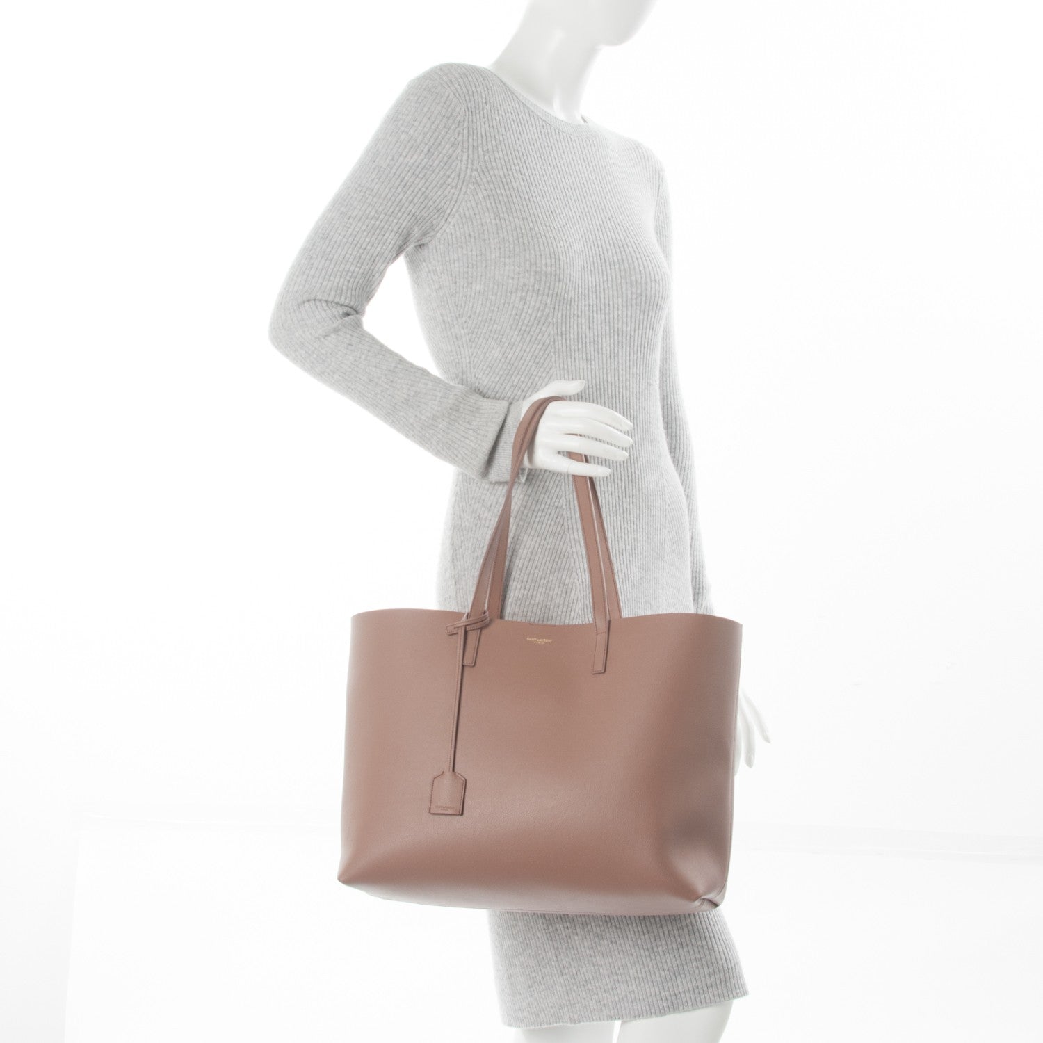 Saint Laurent Calfskin Large Shopping Tote Fard 2 of 8
