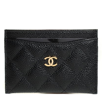 Chanel Caviar Quilted Card Holder Black 1 of 8