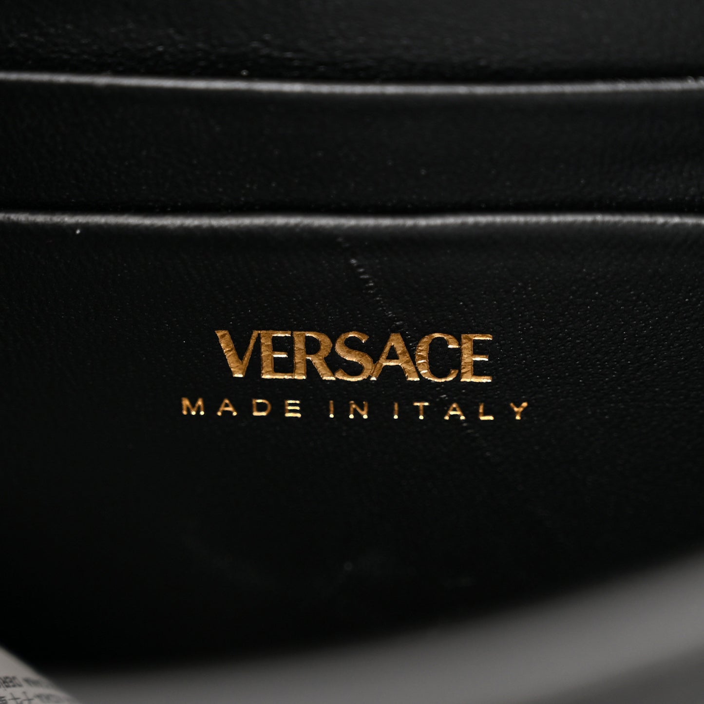Grained Calfskin Mini La Medusa Bag Black