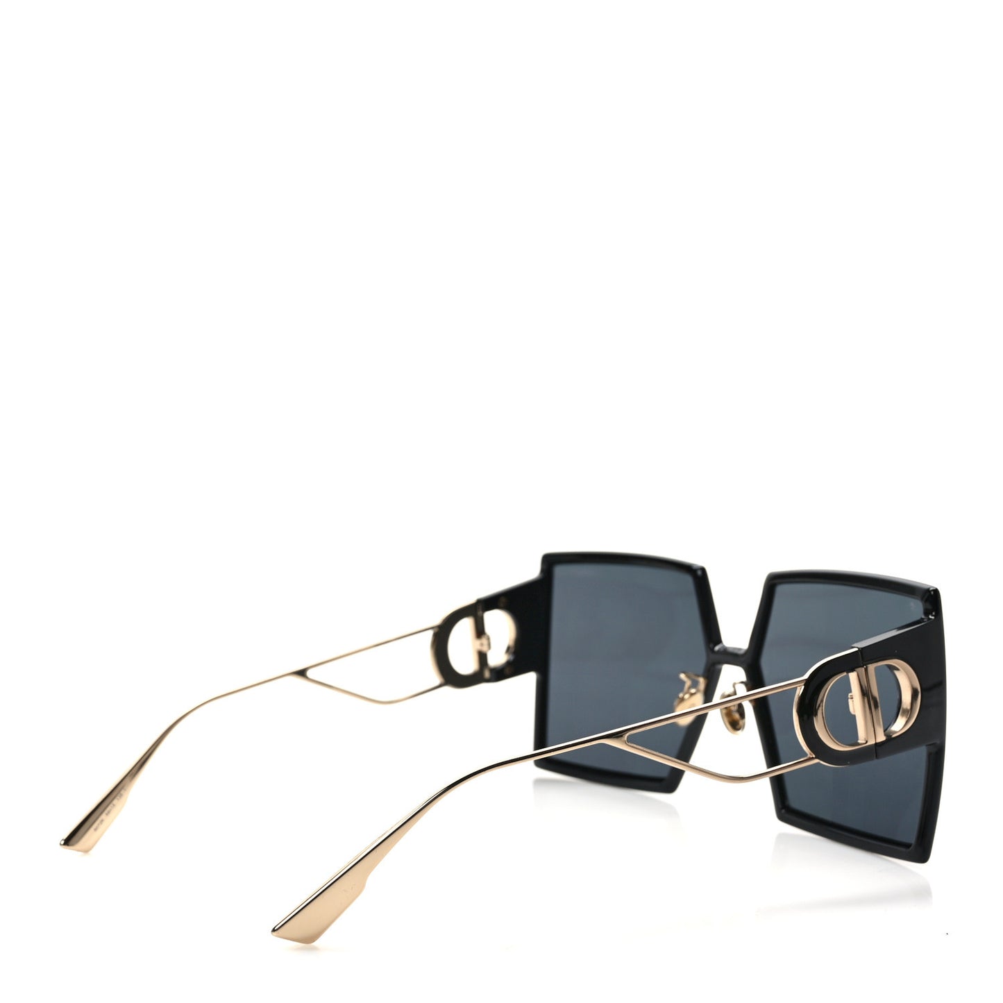 Square 30 Montaigne Sunglasses Black