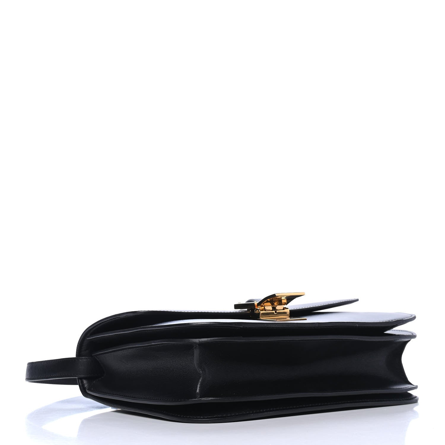 Celine Box Calfskin Medium Classic Box Flap Bag Black 3 of 5