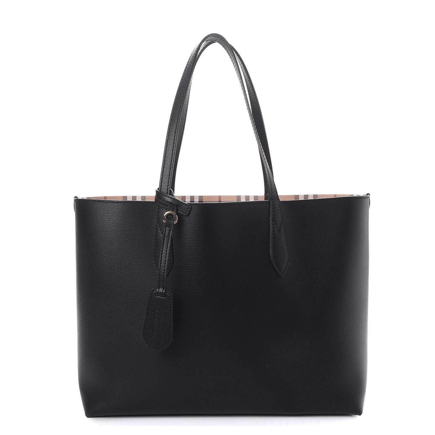 Haymarket Check Medium Reversible Tote Black
