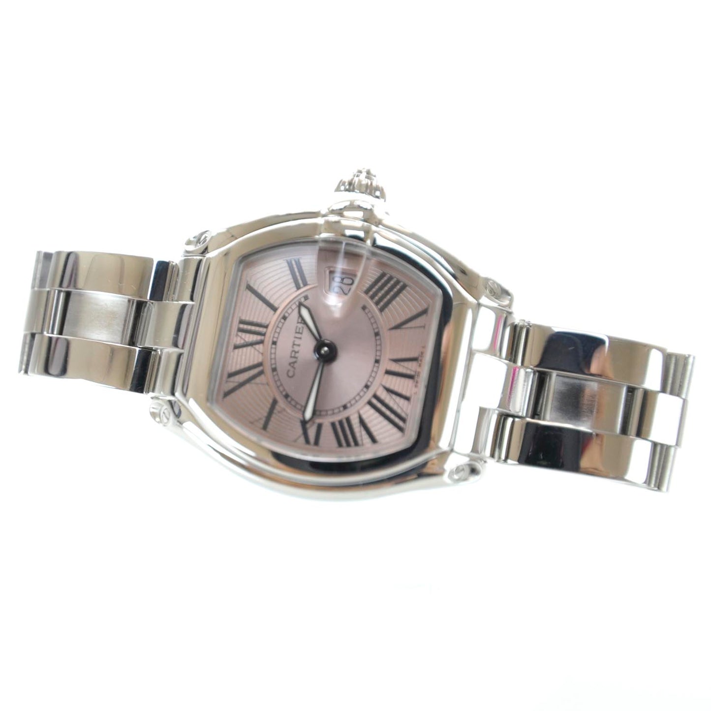 Stainless Steel 31mm Roadster Quartz Watch Pink