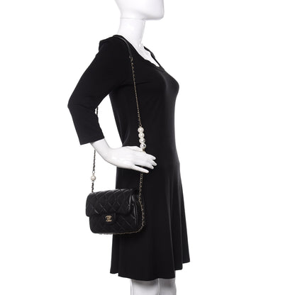 Chanel Lambskin Quilted Small My Precious Flap Black 2 of 10