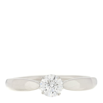 Tiffany Platinum Diamond .39ct Harmony Solitaire Engagement Ring 52 6 1 of 4