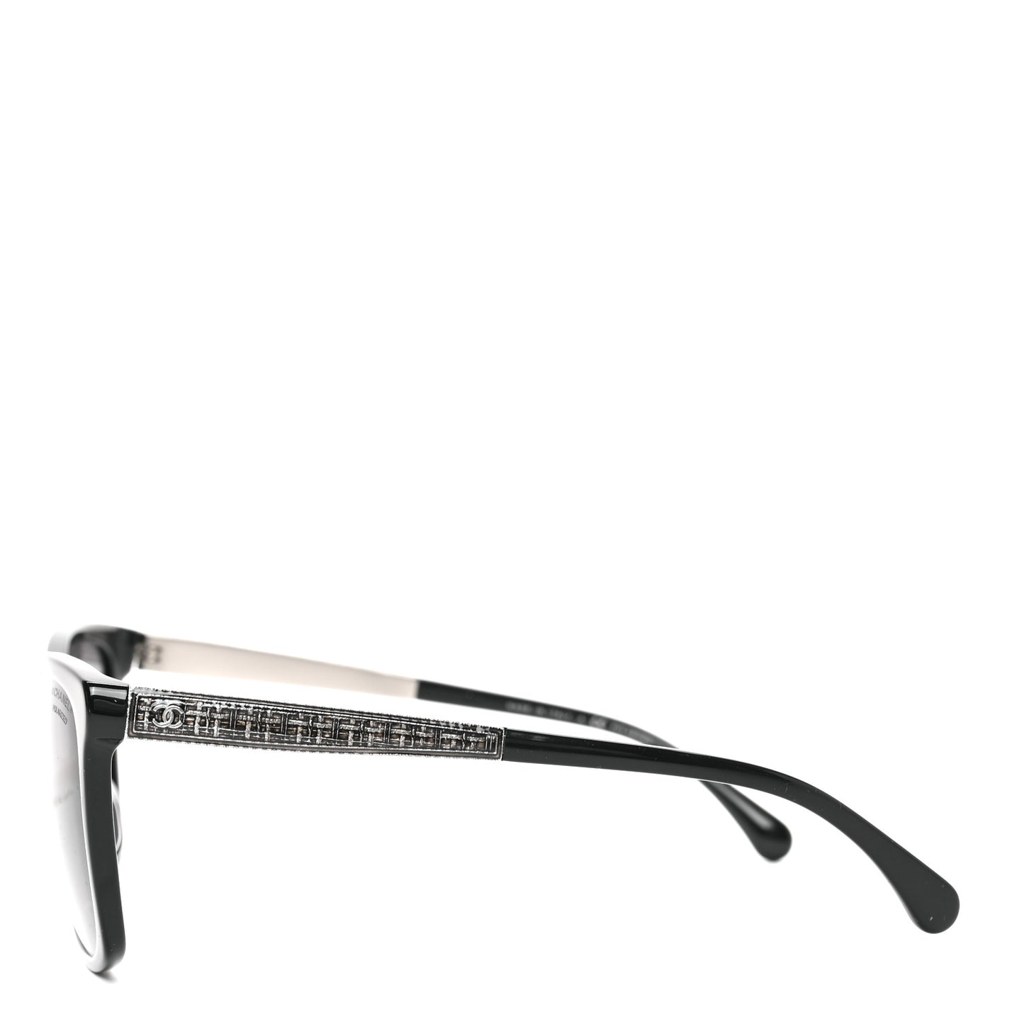 Tweed CC Polarized Sunglasses 5348 Black
