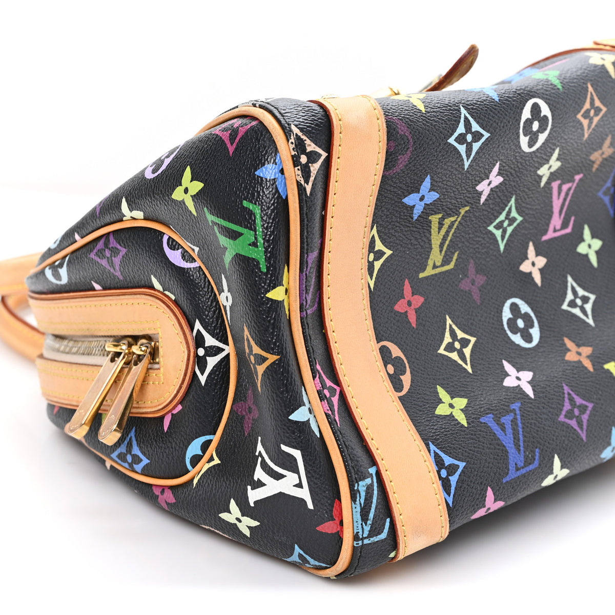 Louis Vuitton Monogram Multicolor Priscilla Black 8 of 9