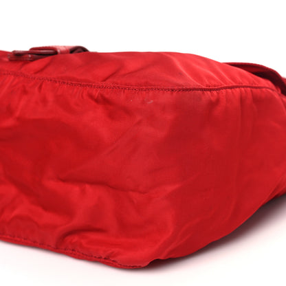 Prada Nylon Vela Sport Messenger Bag Rosso 9 of 12
