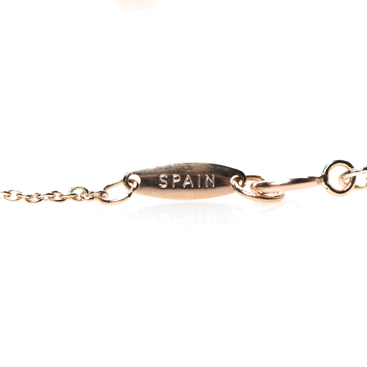 Tiffany 18K Rose Gold Diamond .17ct Elsa Peretti Diamonds by the Yard Pendant Necklace 5 of 7