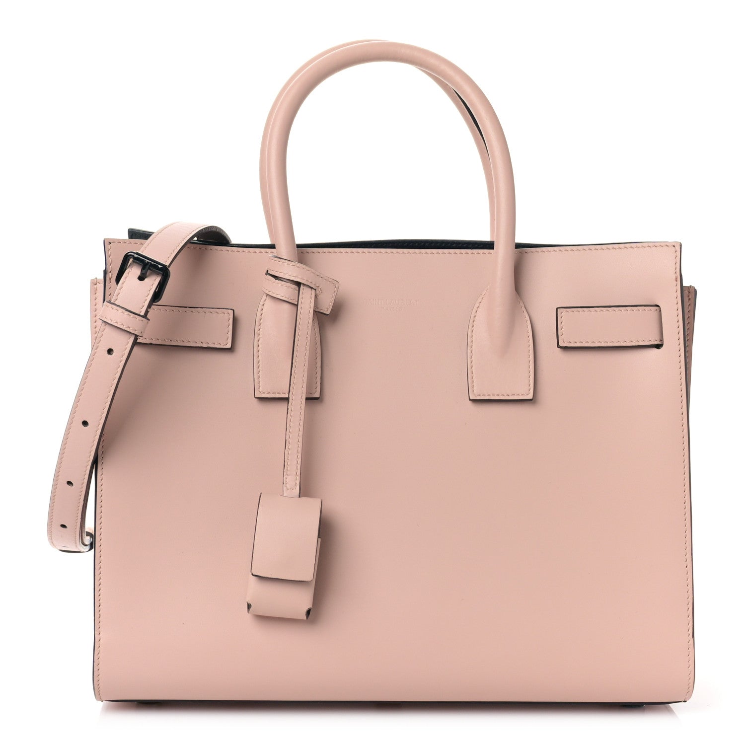 Saint Laurent Smooth Calfskin Baby Sac De Jour Pale Pink 1 of 9