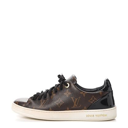 Louis Vuitton Patent Monogram Frontrow Sneakers 37 1 of 12