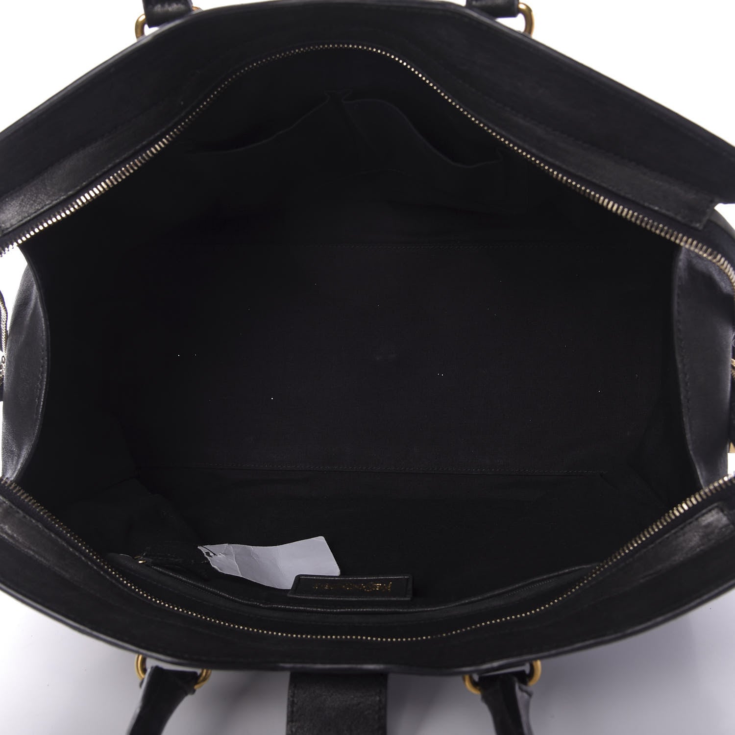 Saint Laurent Sheepskin Medium Cabas ChYc Black 5 of 9