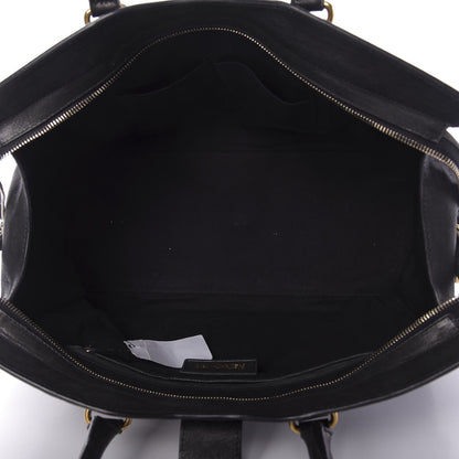 Saint Laurent Sheepskin Medium Cabas ChYc Black 5 of 9