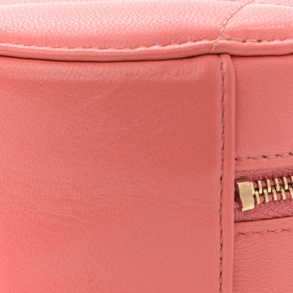 Chanel Lambskin Quilted Chanel 19 Round Clutch With Chain Pink 12 of 12