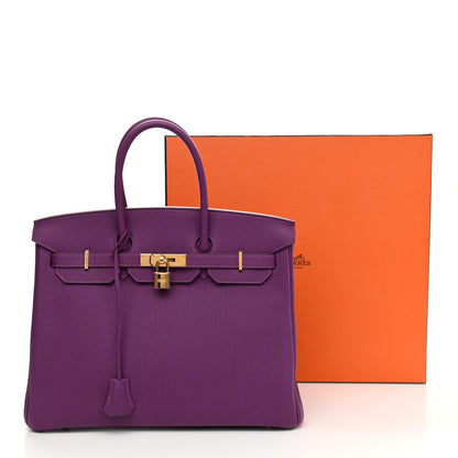 Hermes Togo Birkin 35 Anemone 11 of 11