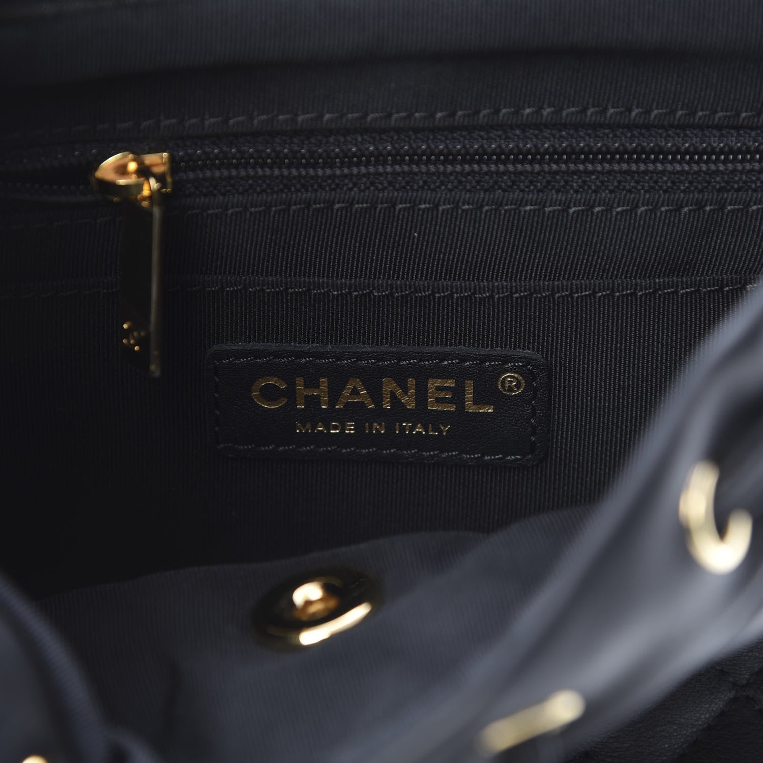 Chanel Calfskin Quilted Mini Urban Spirit Backpack Black 5 of 9