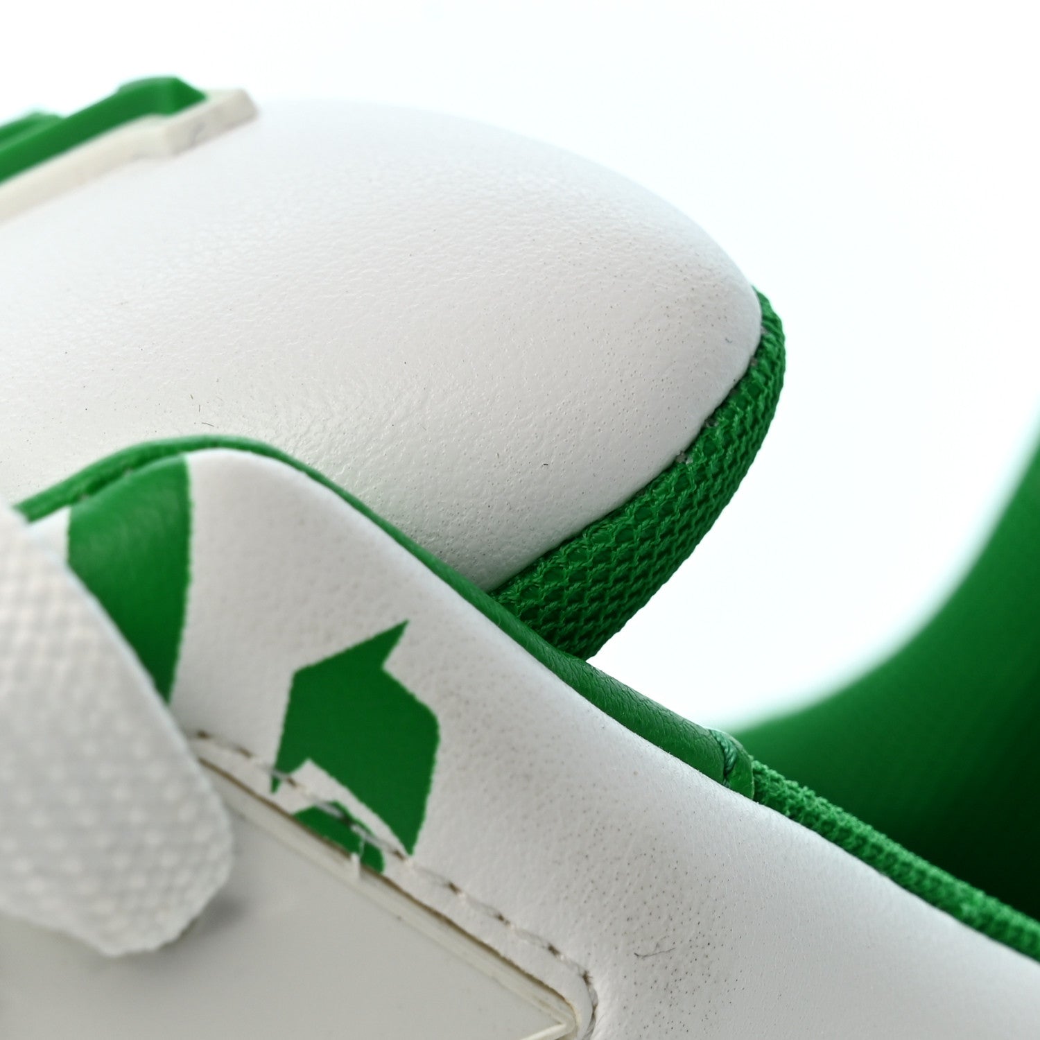 Louis Vuitton Mens LV Trainer Upcycling Sneakers 8.5 White Green 10 of 10
