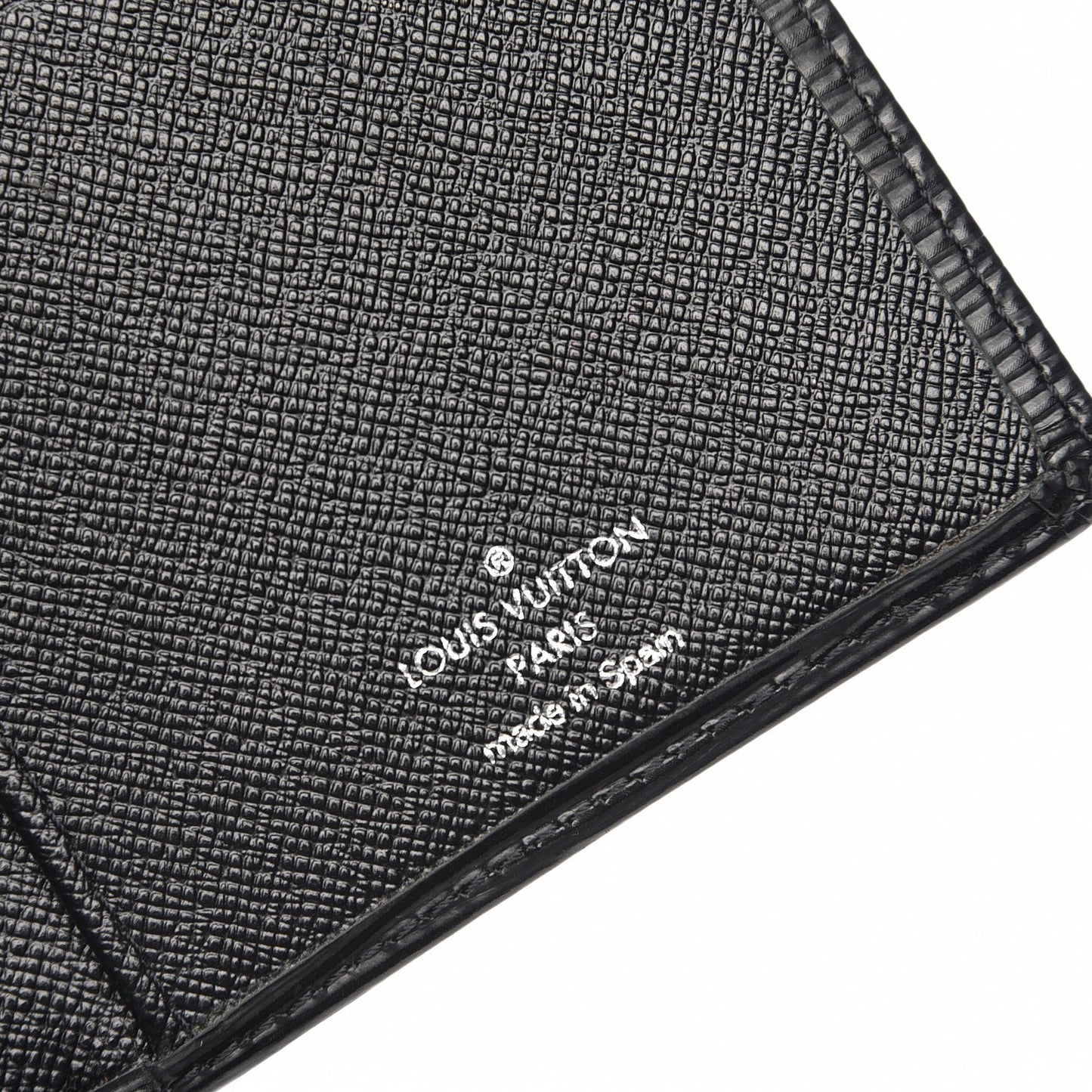 Epi Checkbook Organizer Wallet Black