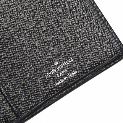 Louis Vuitton Epi Checkbook Organizer Wallet Black 7 of 9