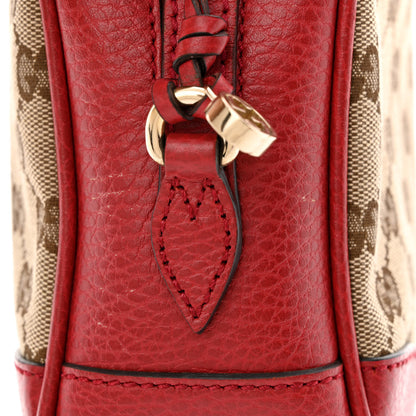 Gucci Monogram Mini Bree Messenger Bag Red 11 of 11