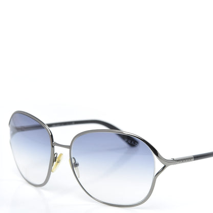 Prada Metal Sunglasses SPR 58M Black Silver 8 of 8