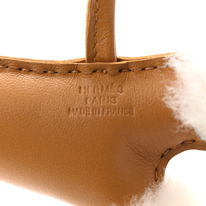 Hermes Milo Lambskin Shearling Budy Charm Biscuit 3 of 3