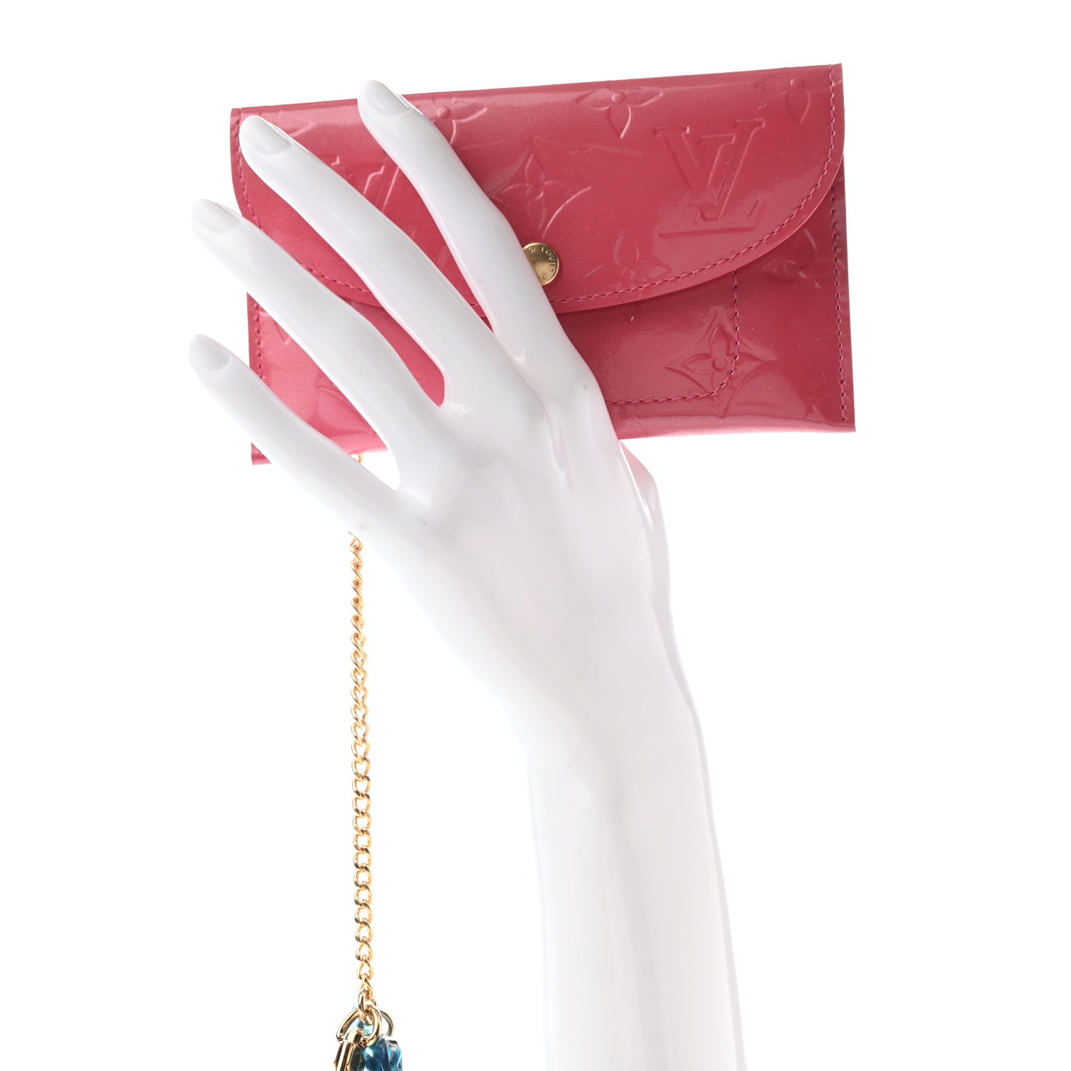 Louis Vuitton Vernis Envelope Plate Pouch Framboise 2 of 8