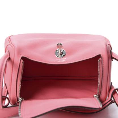 Hermes Swift Mini Lindy 20 Rose Ete 4 of 9