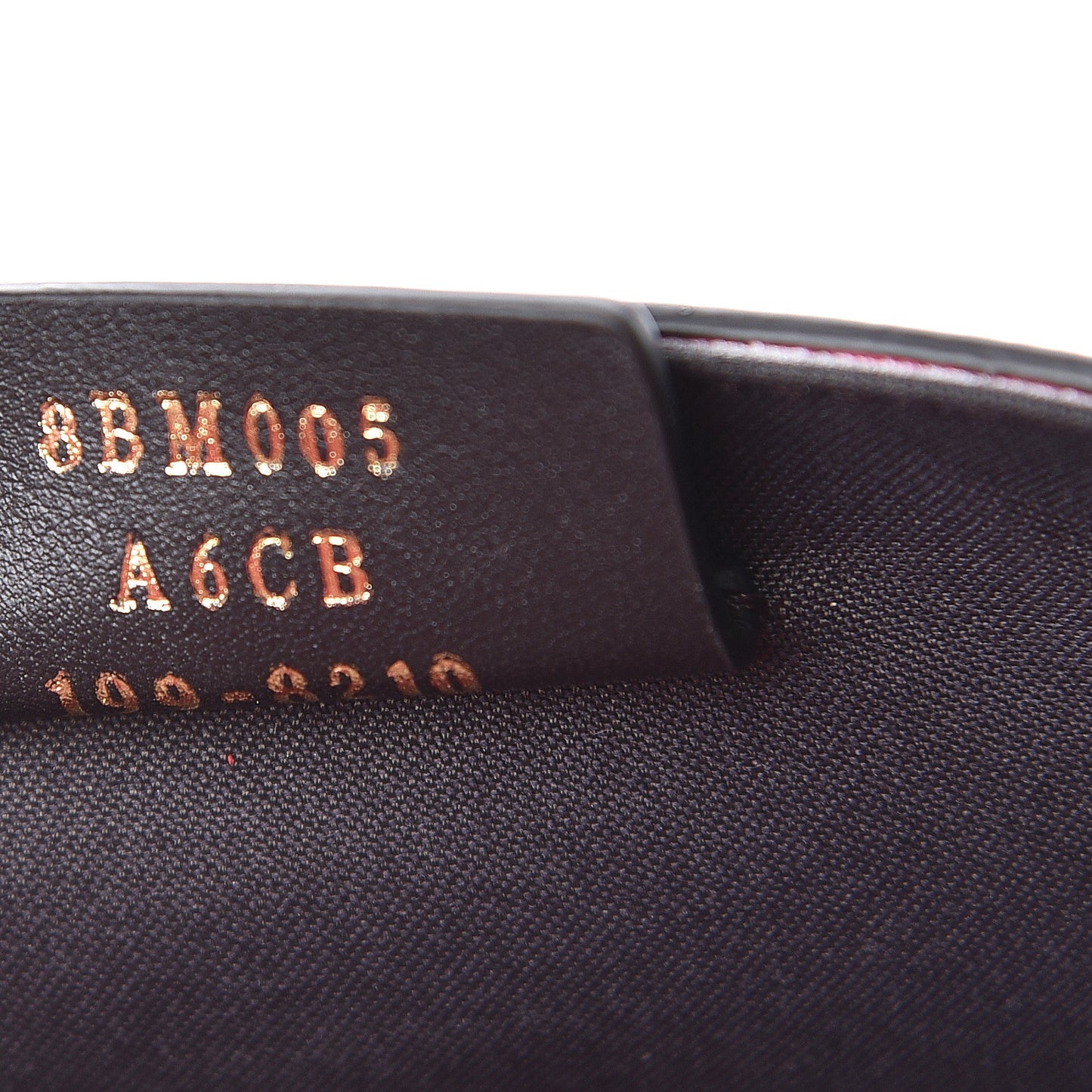 Vitello Cruise F is Fendi Bi-Color FF 1974 Embossed Envelope Belt Bag Maya Black Fragola