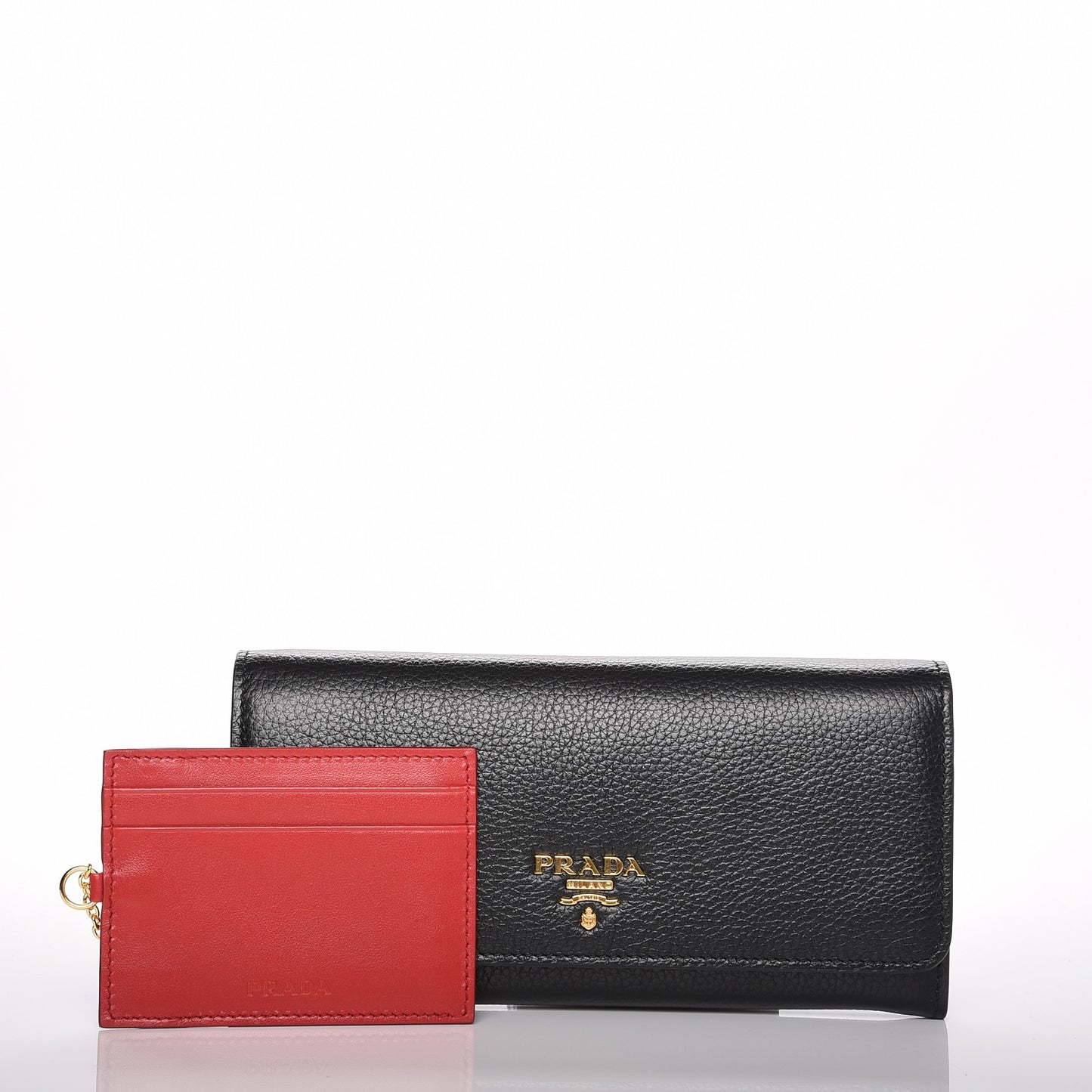 Daino Colour Continental Wallet Black Fuoco