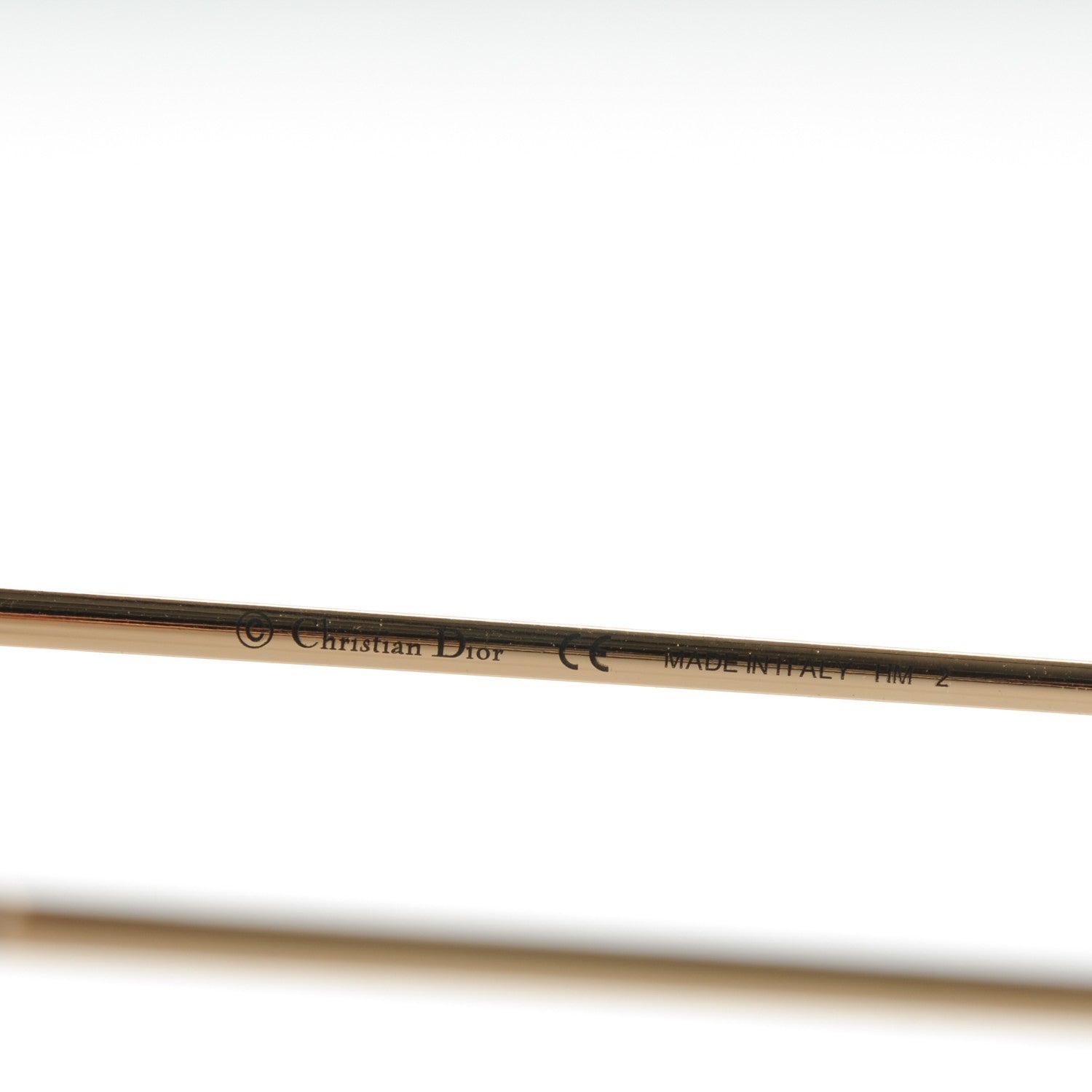 Christian Dior Split 1 Aviator Sunglasses Rose Gold 3 of 4