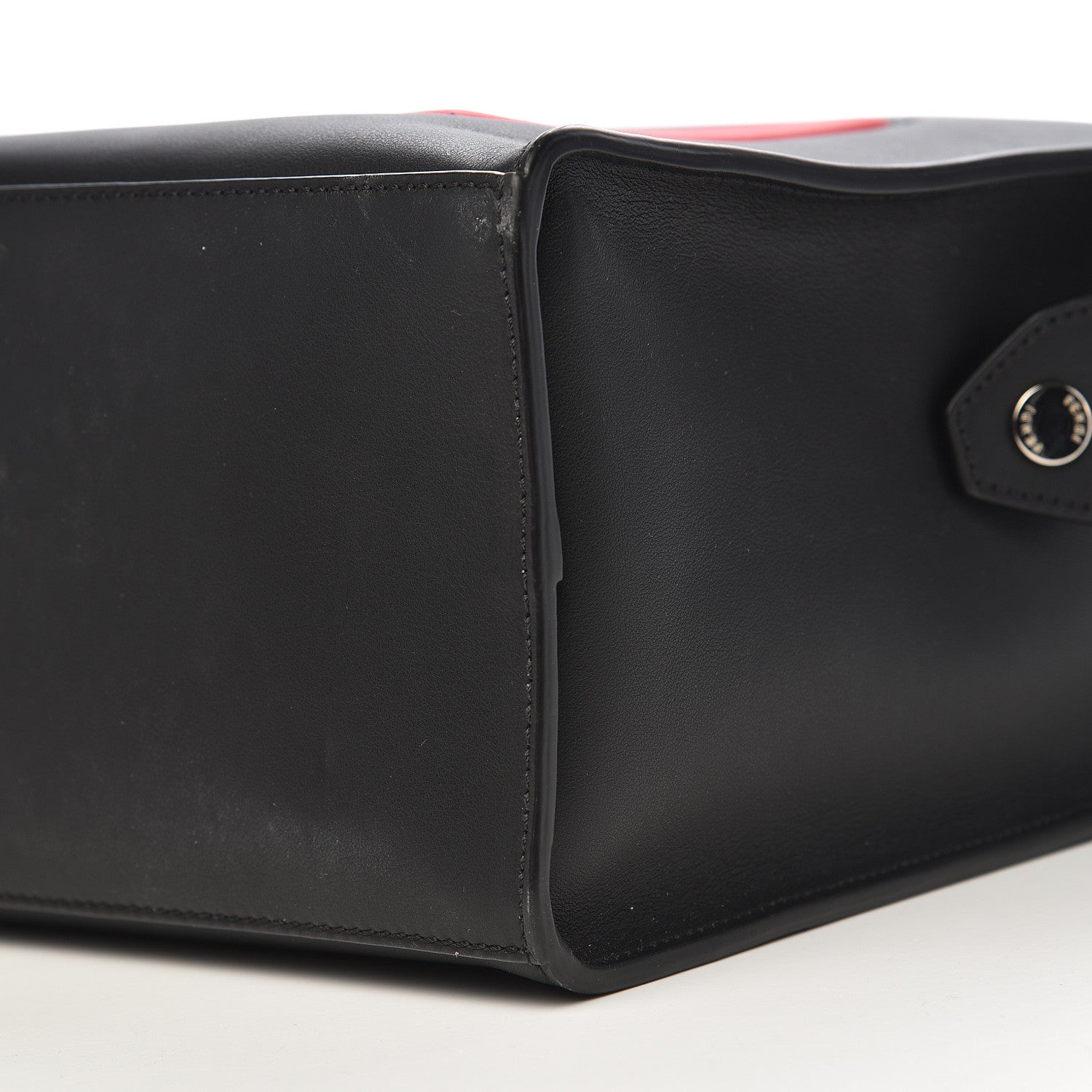 Fendi Vitello Grace Vocabulary Lui Urban Briefcase Black 10 of 11