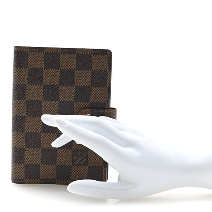 Louis Vuitton Damier Ebene Small Ring Agenda Cover 2 of 6