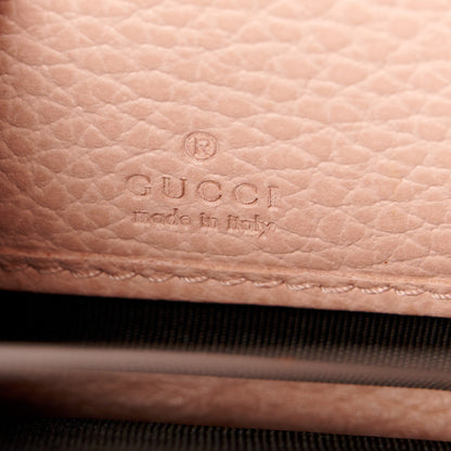 Gucci Dollar Calfskin GG Marmont Zip Around Wallet Perfect Pink 6 of 9
