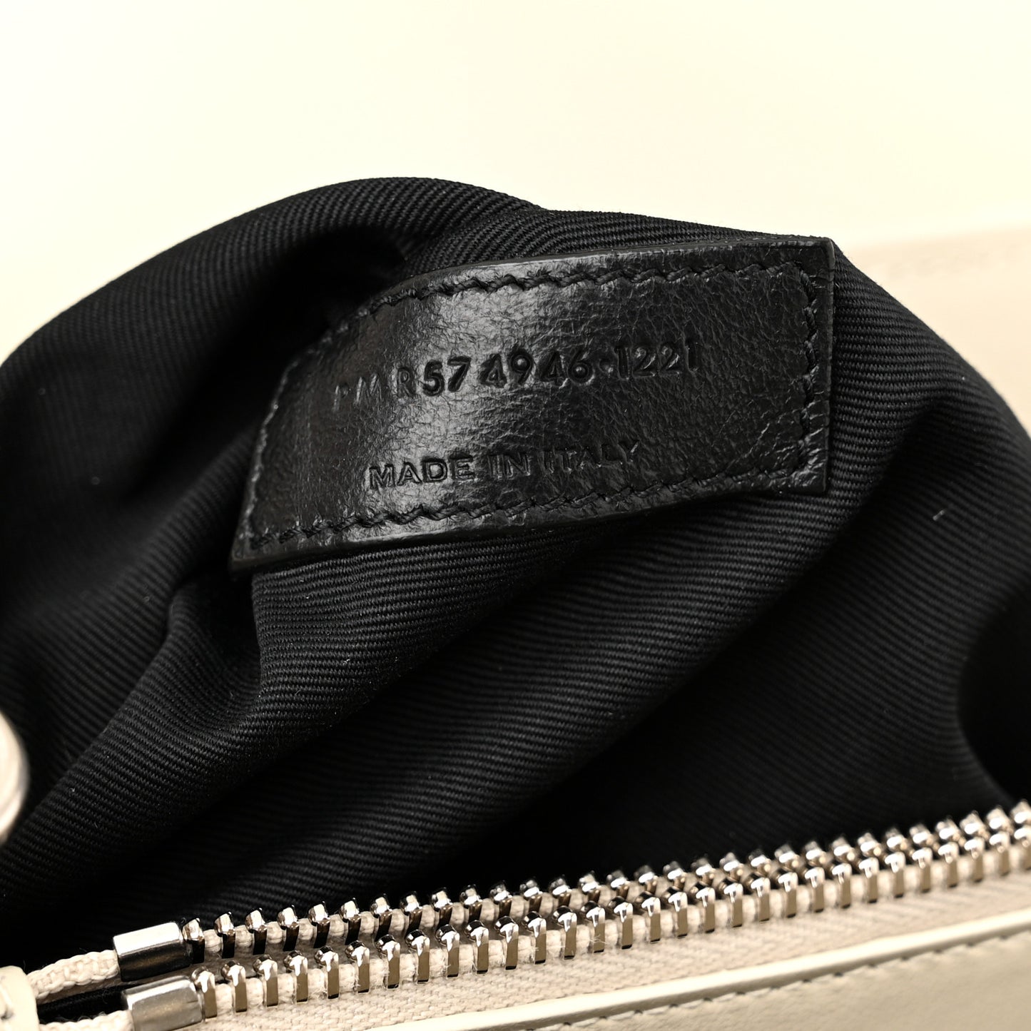 Calfskin Y Quilted Monogram Medium Loulou Chain Satchel Crema Soft