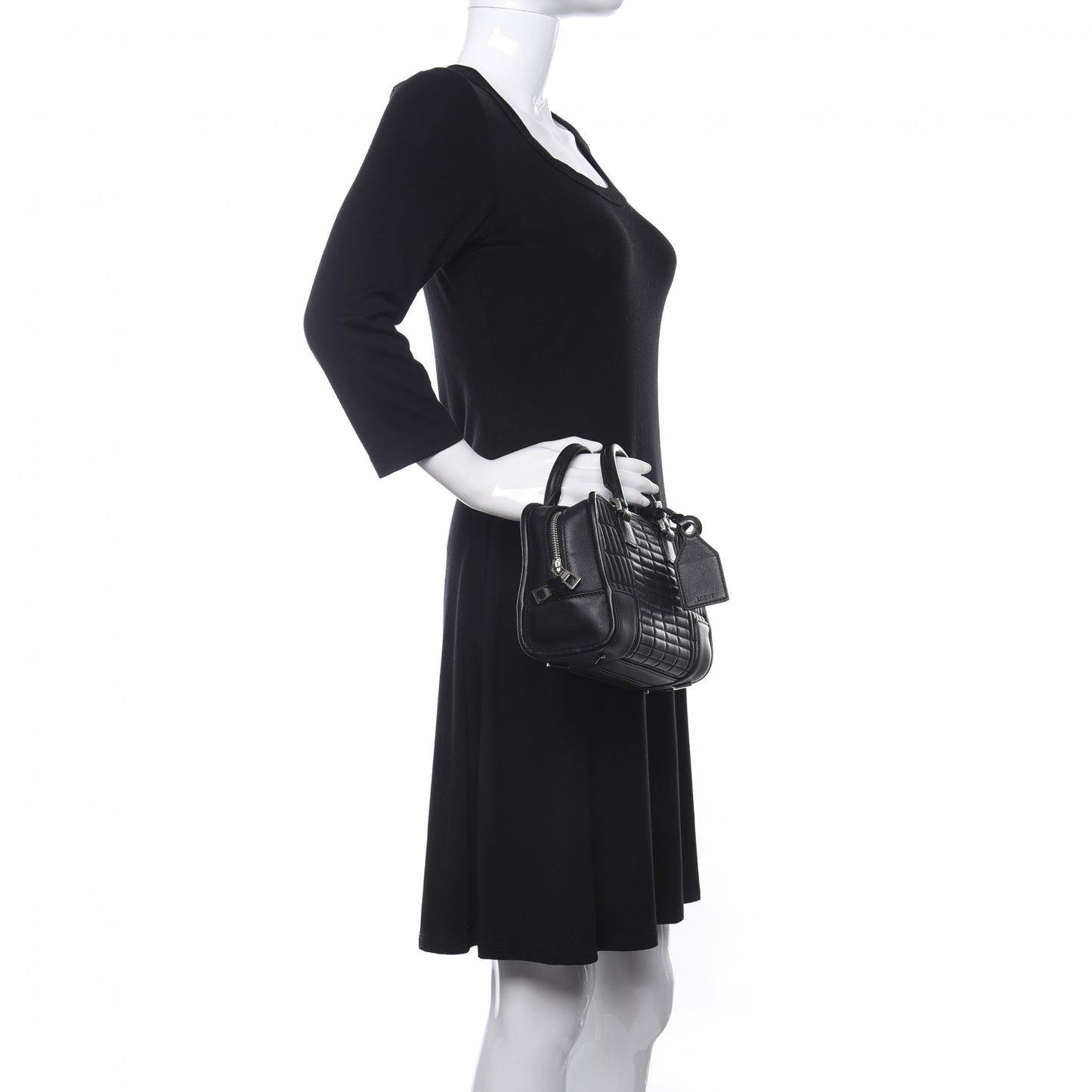 Nappa Quilted Amazona 23 Black