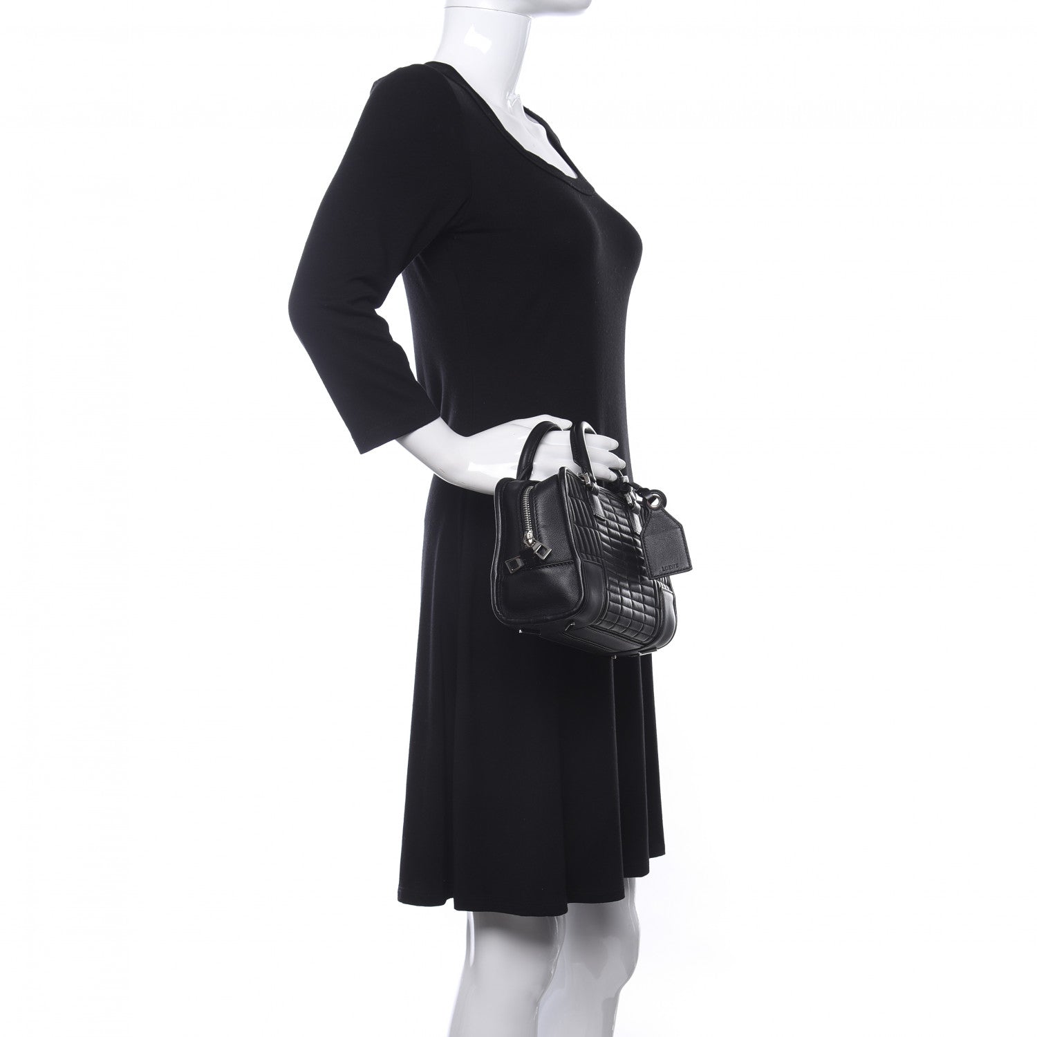 Loewe Nappa Quilted Amazona 23 Black 3 of 11