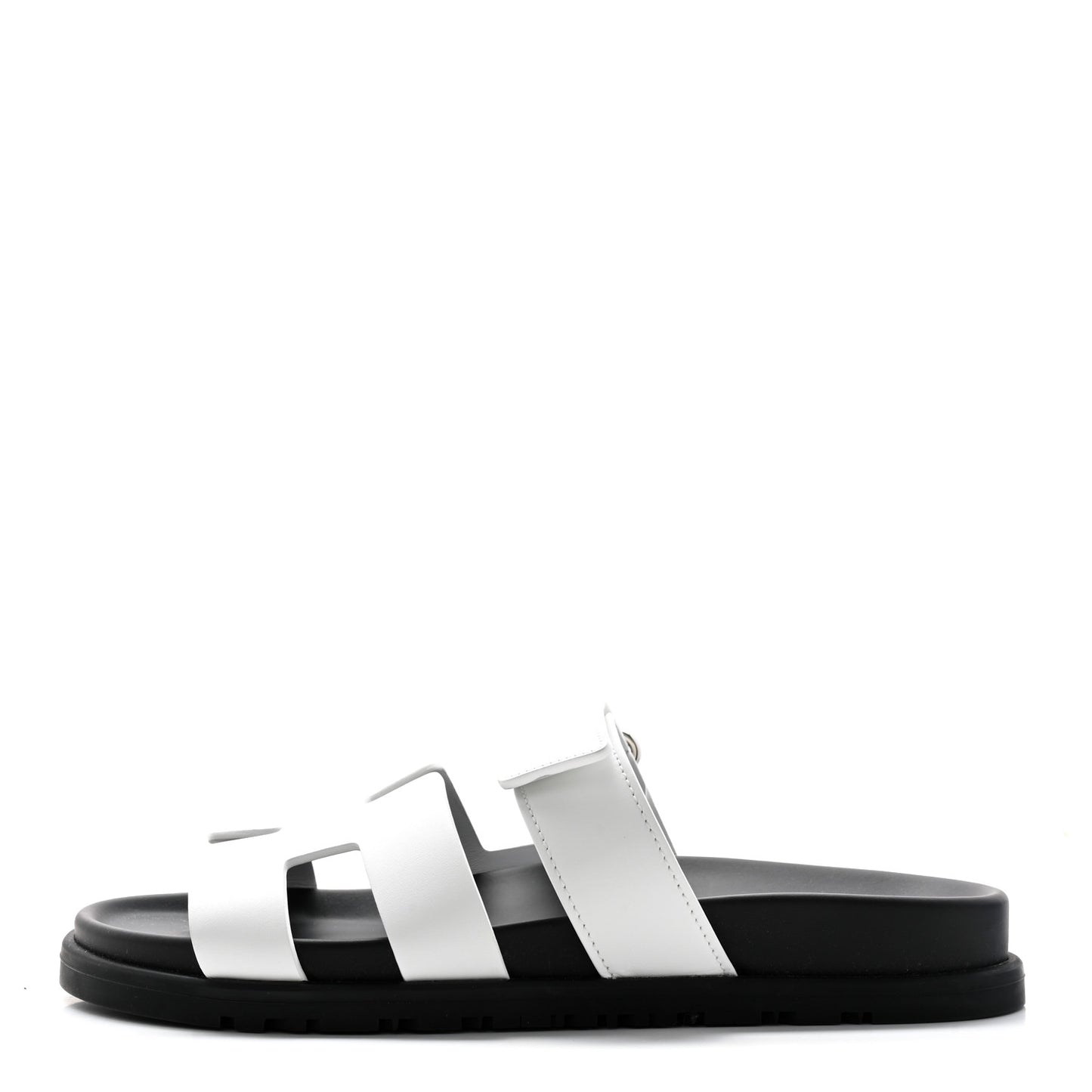 Calfskin Womens Chypre Sandals 37 White