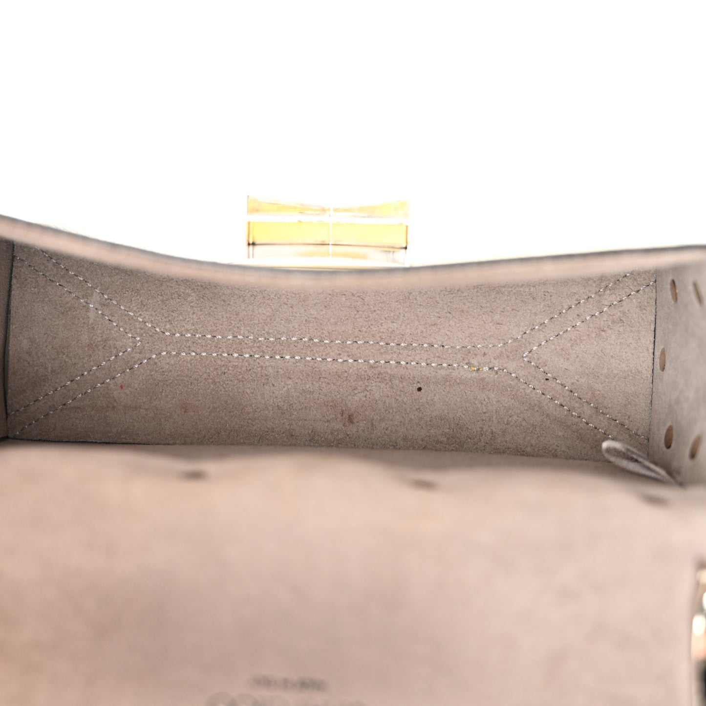 Lizard Lockett Petite Shoulder Bag Yellow