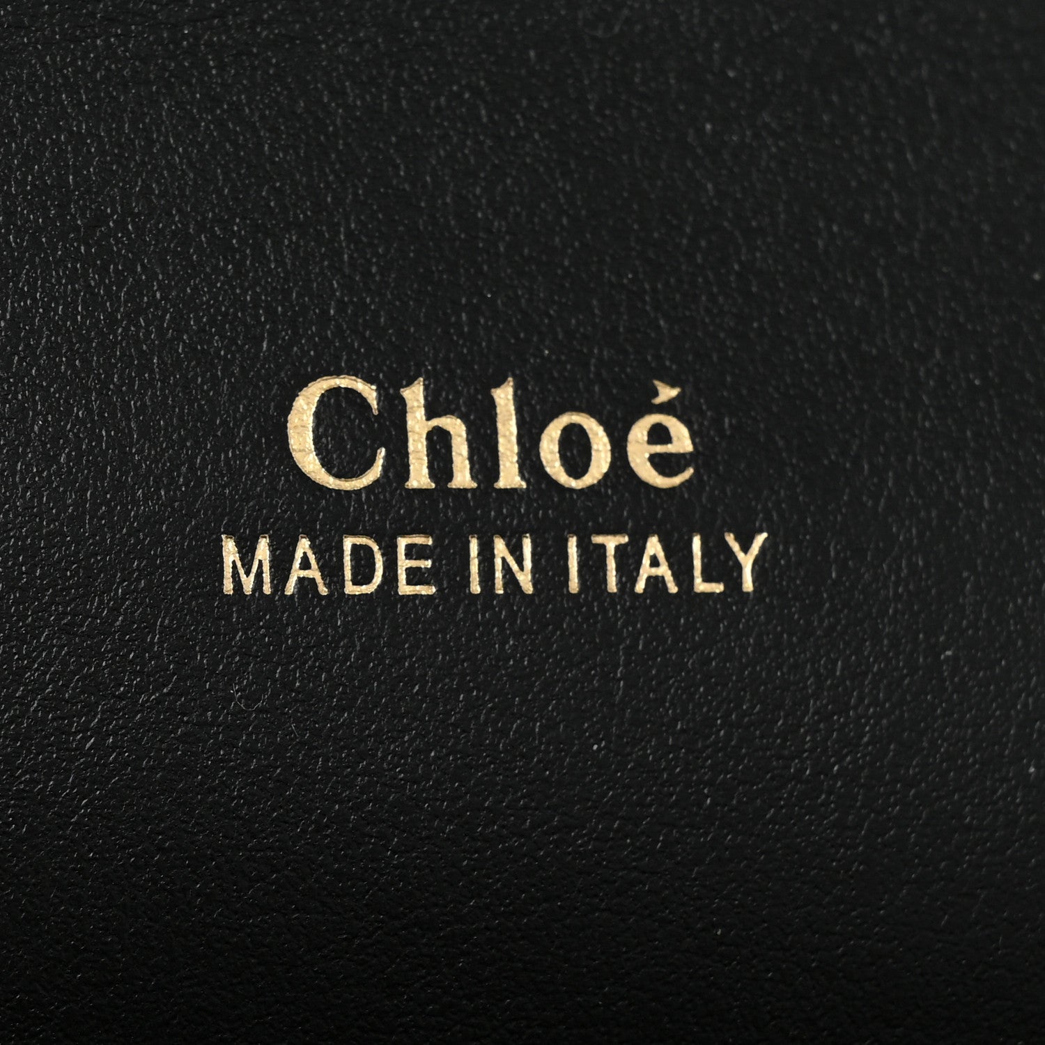Chloe Shiny Goatskin Calfskin Aby Chain Shoulder Bag Black 8 of 10