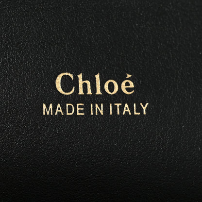 Chloe Shiny Goatskin Calfskin Aby Chain Shoulder Bag Black 8 of 10