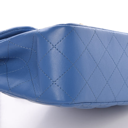 Chanel Lambskin Quilted Mini Square Flap Blue 6 of 10