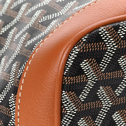 Goyard Goyardine Petit Flot Bucket Bag PM Black Gold 7 of 8