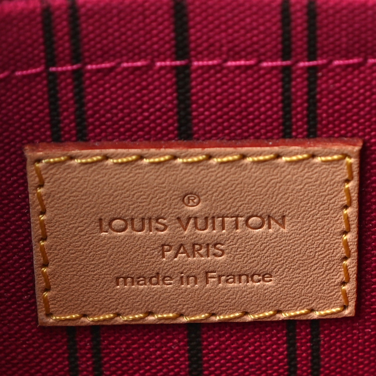 Louis Vuitton Monogram Neverfull PM Pochette Pivoine 6 of 10