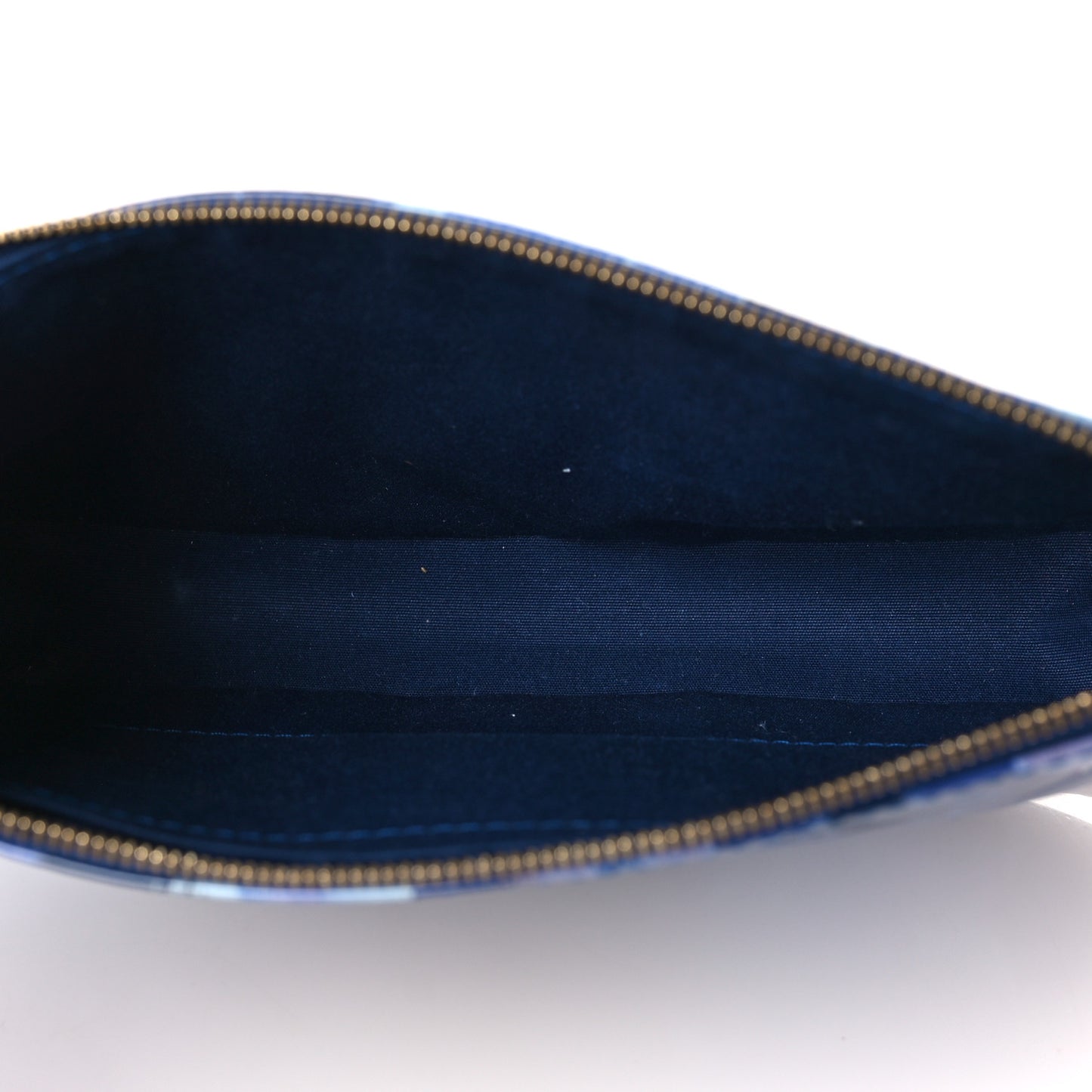Vernis Ikat Pochette Accessories NM Grand Blue