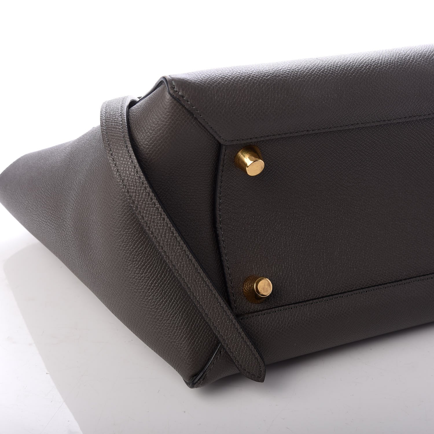 Celine Grained Calfskin Mini Belt Bag Grey 7 of 9