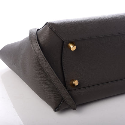 Celine Grained Calfskin Mini Belt Bag Grey 7 of 9